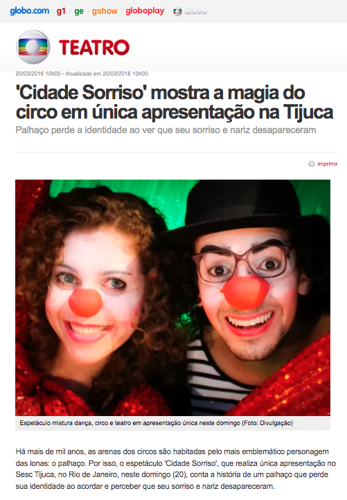 Clipping Cidade do Sorriso